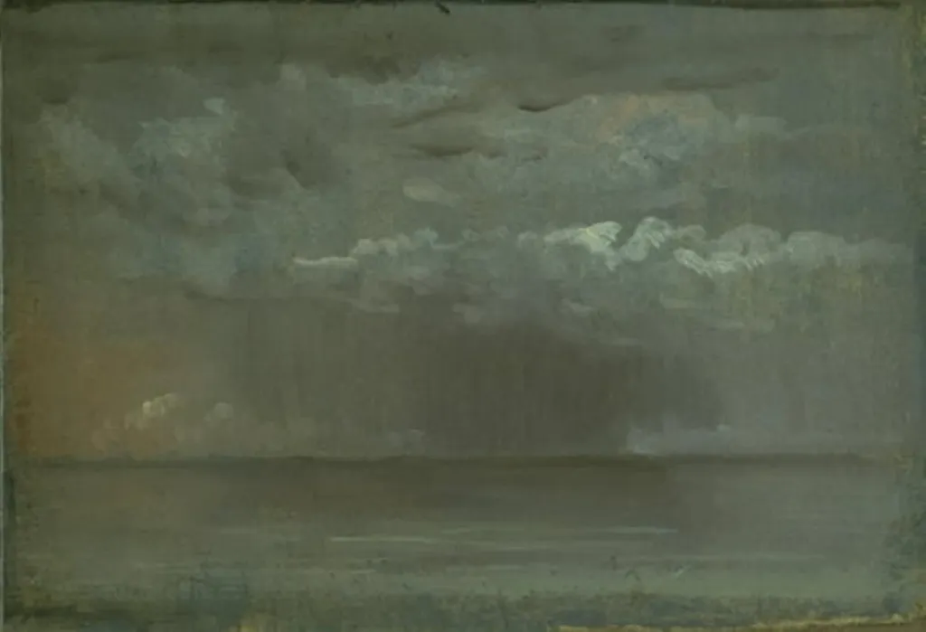 Study of Clouds over the Sea, by Unknown, 1842