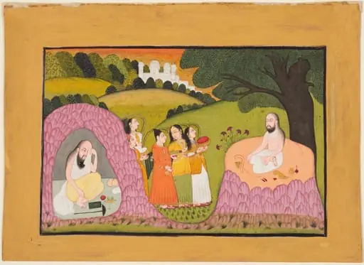 Sultan Ibrahim ibn Adham of Balkh Visited by Angels, by Unknown