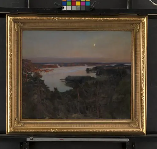 Summer Evening, Haiko Fiord, by Unknown