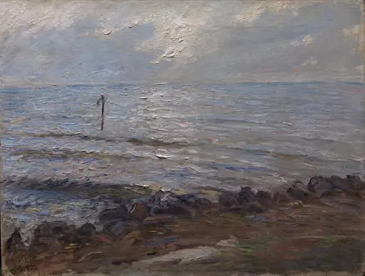 Sunlight over the Sea, by Unknown