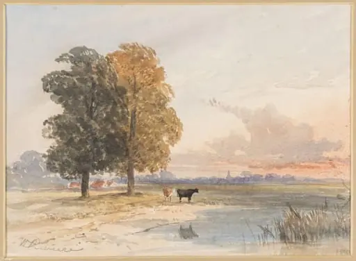 Sunset, by Unknown