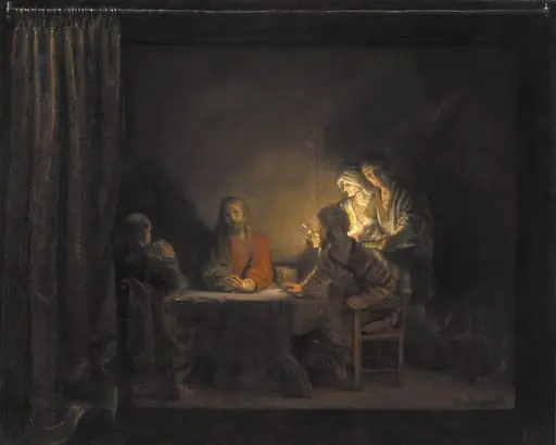 Supper at Emmaus, by Unknown