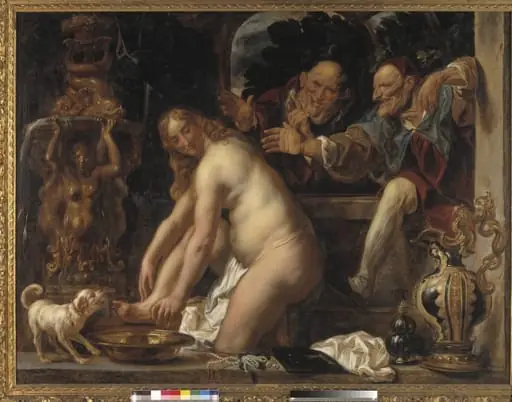 Susanna and the Elders, by Unknown