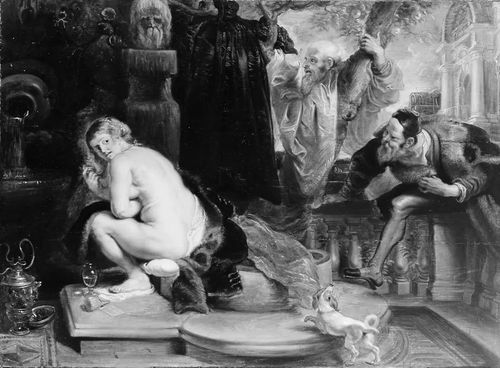 Susanna and the Elders, by Unknown