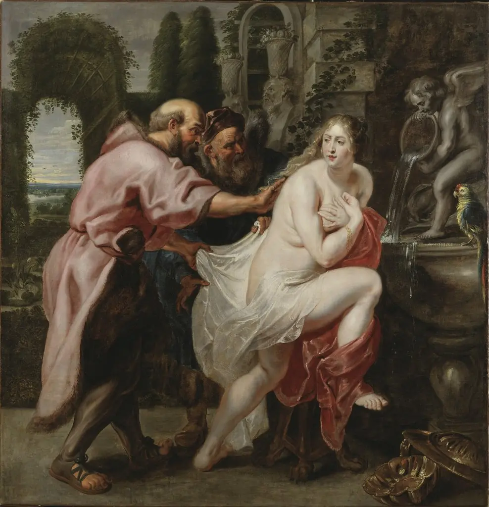Susanna and the Elders, by Unknown