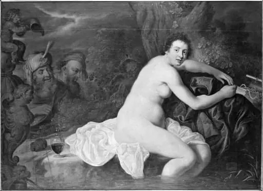 Susanna and the Elders, by Unknown