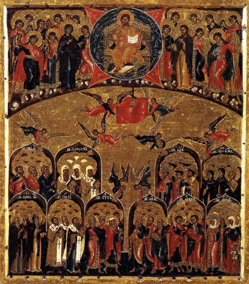 Synaxis of All Saints, by Unknown