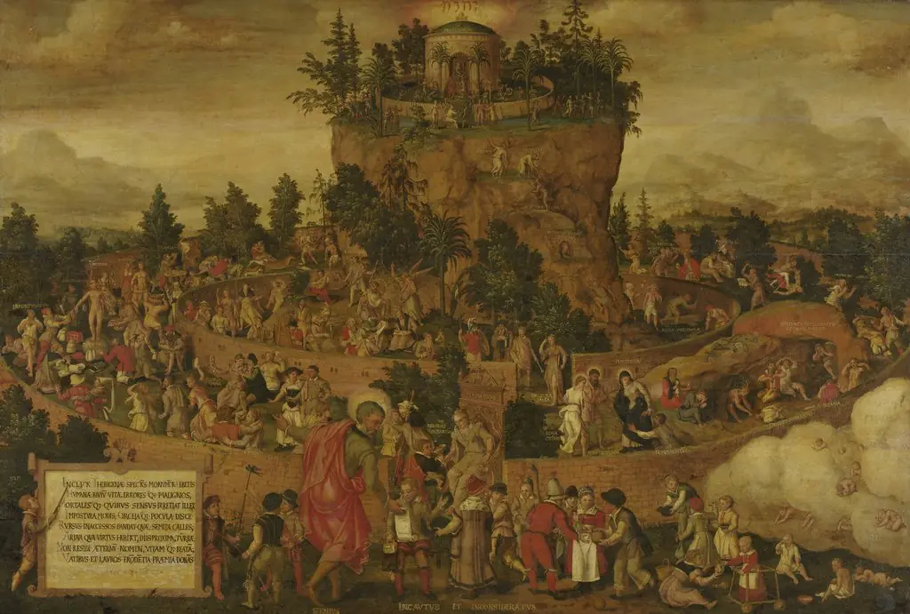 Tabula Cebetis (The Tabula of Cebes or The Journey of Human Life), by Unknown