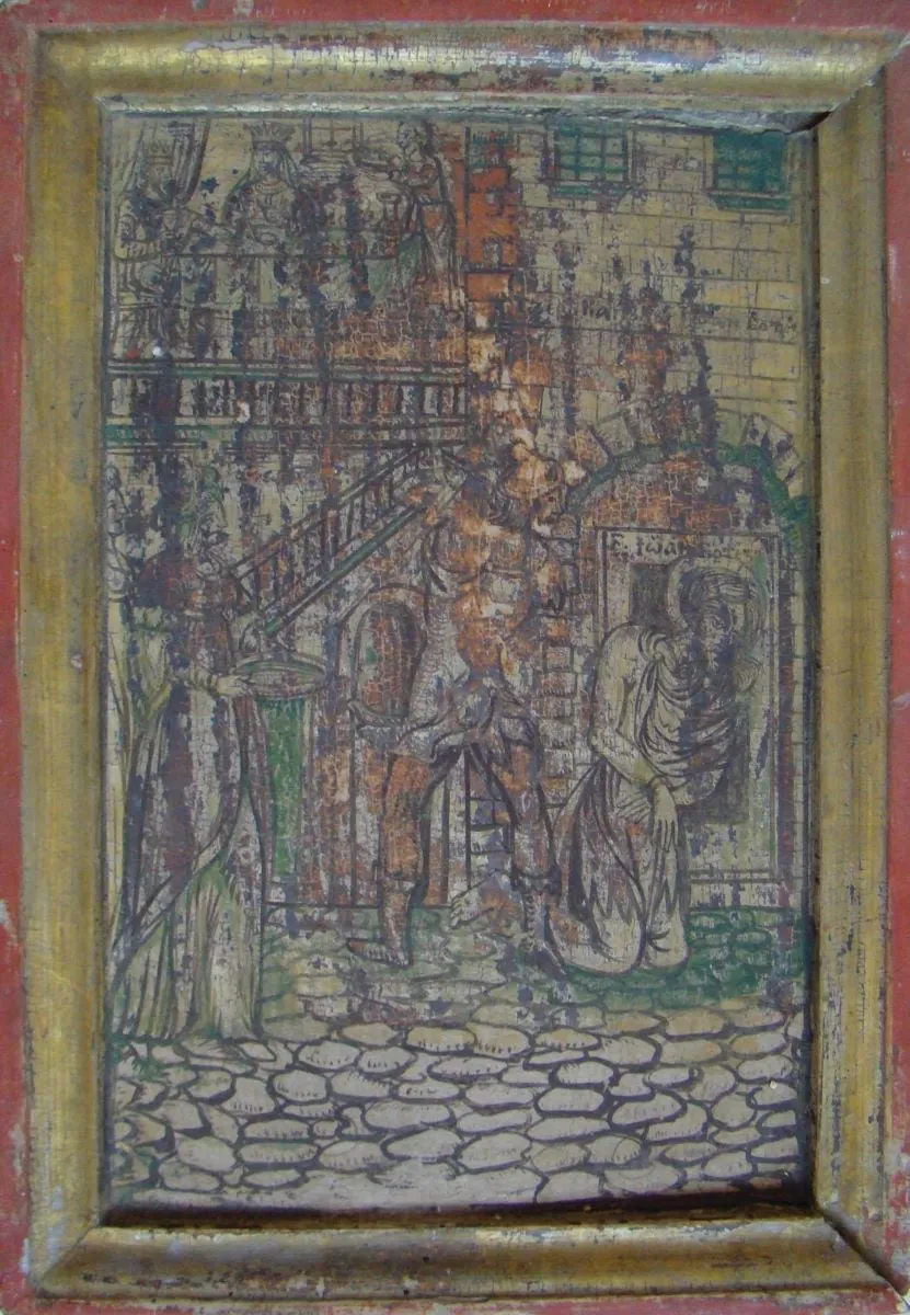 Tăierea capului Sf. Ioan Botezătorul, by Unknown, 1850