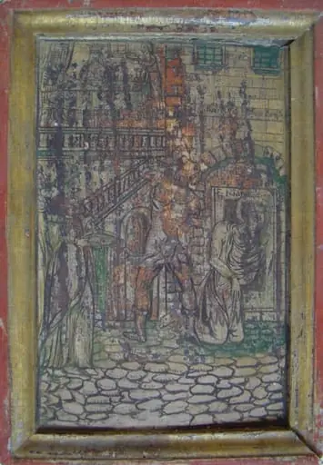Tăierea capului Sf. Ioan Botezătorul, by Unknown