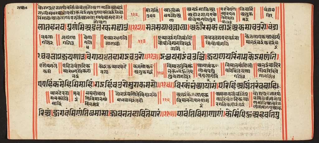 Tantric Manuscript, "Sangrahani Sutra", by Unknown, unspecified