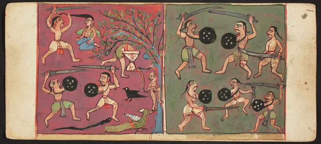 Tantric Manuscript, "Sangrahani Sutra", by Unknown