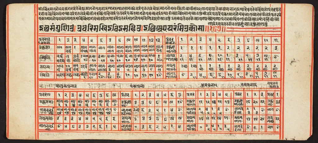 Tantric Manuscript, "Sangrahani Sutra", by Unknown, unspecified