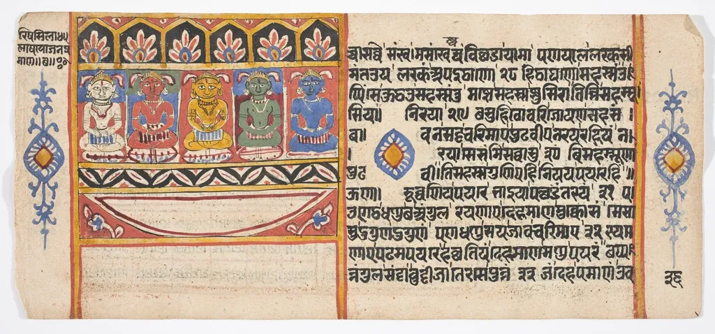 Tantric Manuscript "Sangrahani Sutra", by Unknown, unspecified