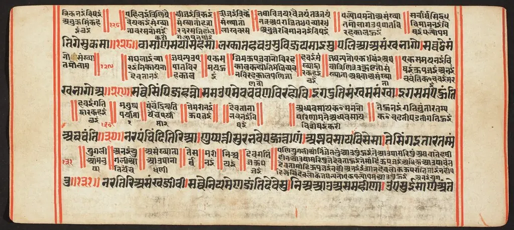 Tantric Manuscript, "Sangrahani Sutra", by Unknown
