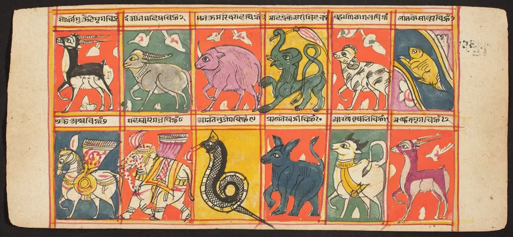 Tantric Manuscript "Sangrahani Sutra", by Unknown, unspecified