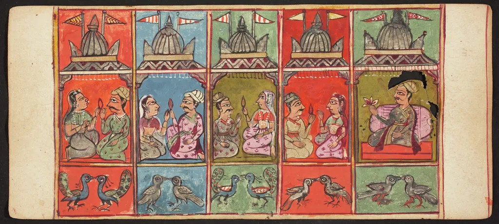 Tantric Manuscript, "Sangrahani Sutra", by Unknown, unspecified
