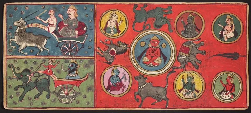 Tantric Manuscript, "Sangrahani Sutra", by Unknown