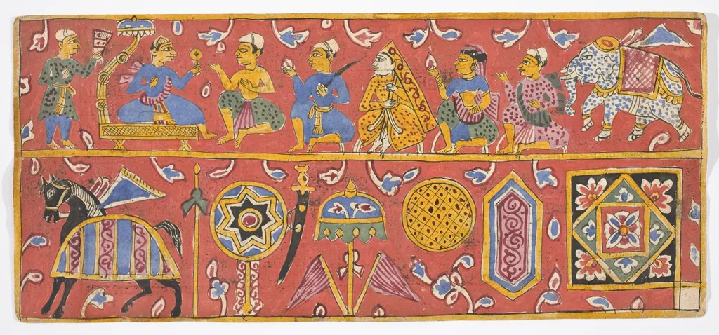 Tantric Manuscript "Sangrahani Sutra", by Unknown, unspecified