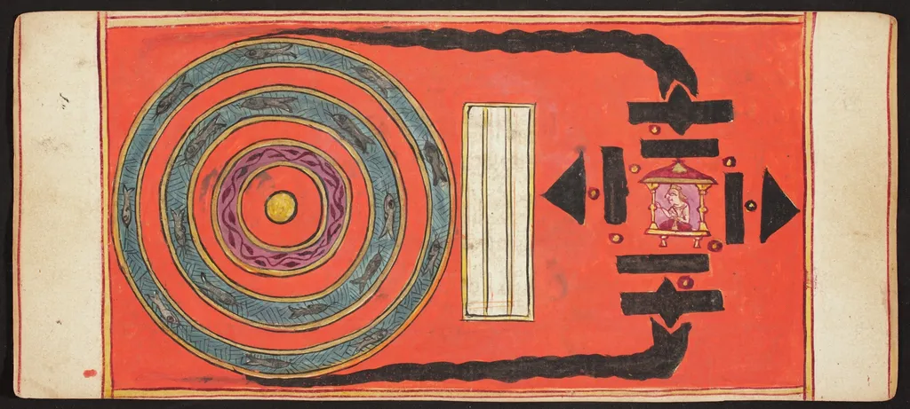Tantric Manuscript, "Sangrahani Sutra", by Unknown, unspecified