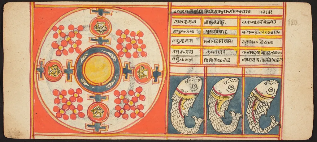 Tantric Manuscript "Sangrahani Sutra", by Unknown, unspecified