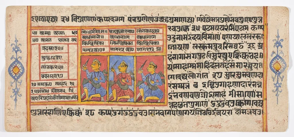 Tantric Manuscript "Sangrahani Sutra", by Unknown, unspecified