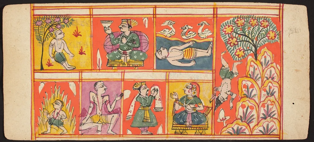 Tantric Manuscript "Sangrahani Sutra", by Unknown, unspecified
