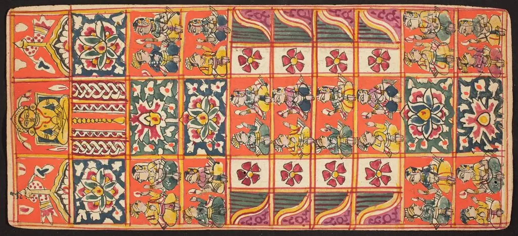 Tantric Manuscript "Sangrahani Sutra", by Unknown