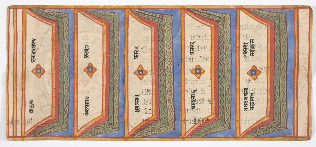 Tantric Manuscript "Sangrahani Sutra", by Unknown, unspecified