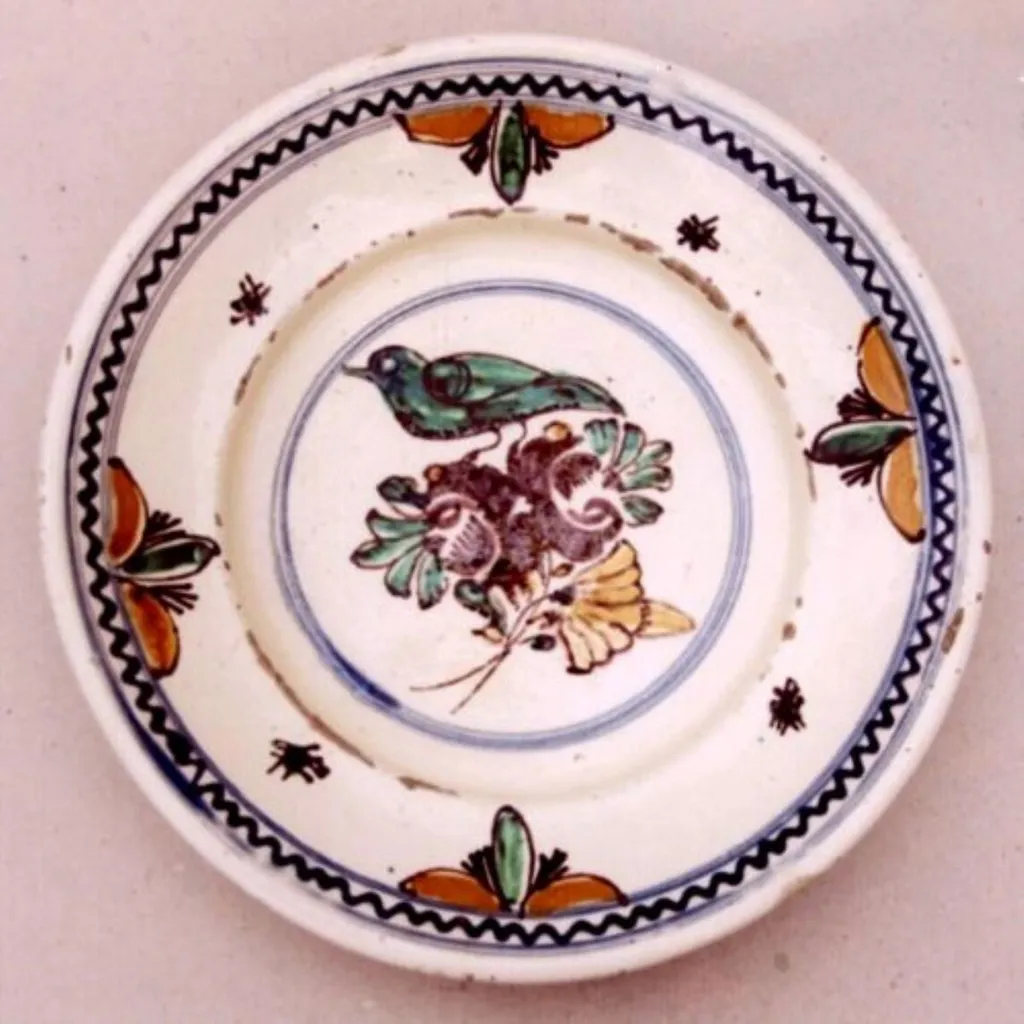 tányér, by Unknown, 1850