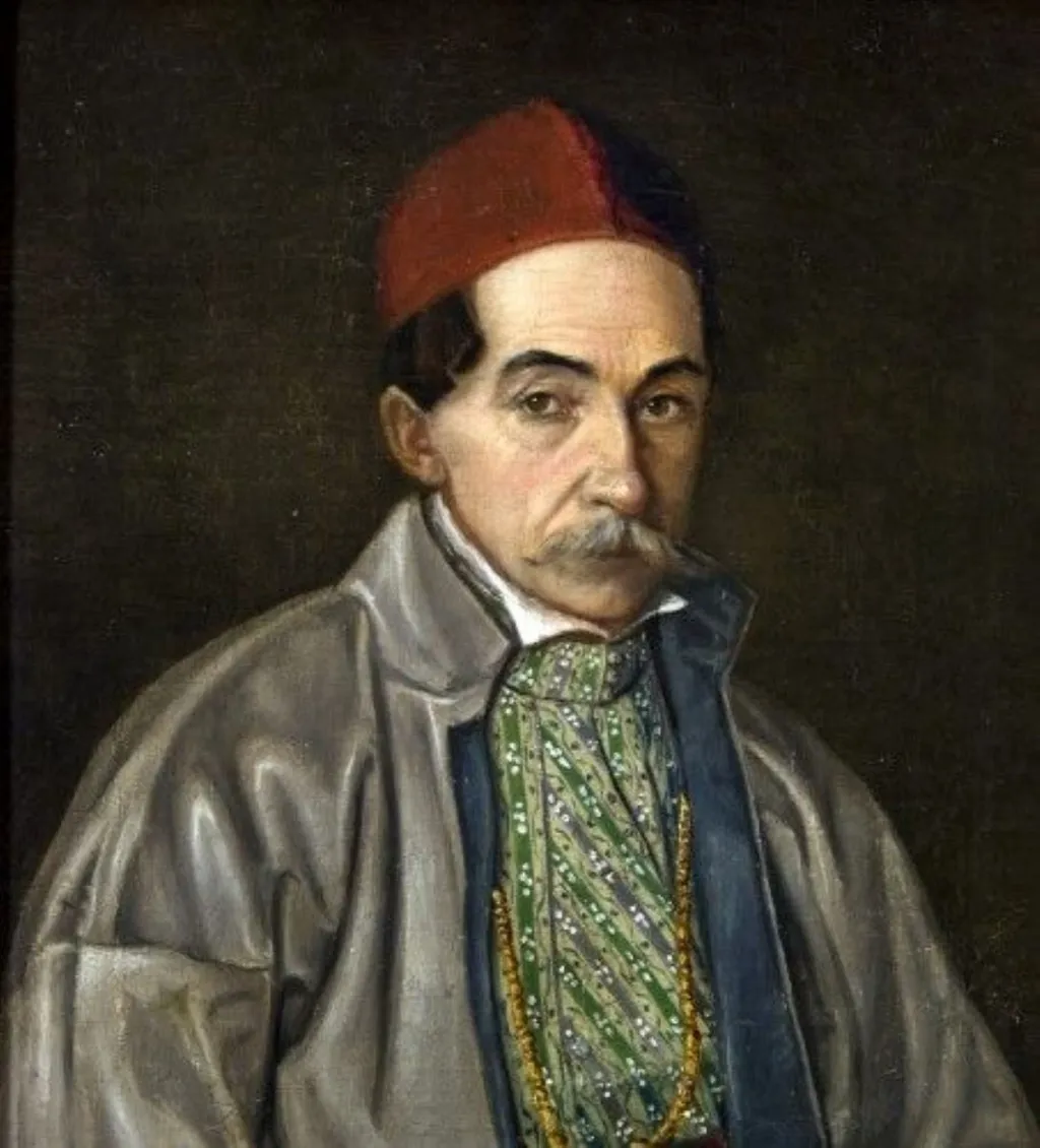Tatăl marelui vornic Constantin (Câță) Niculescu, by Unknown, unspecified, 1844