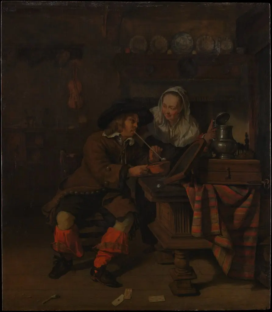 Tavern Scene, by Unknown