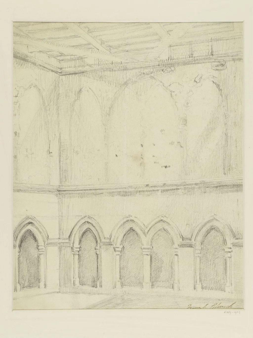 Temple Church, by Unknown, 1800