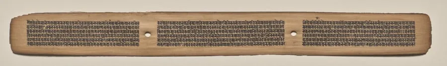 Text, Folio 117 (recto), from a Manuscript of the Perfection of Wisdom in Eight Thousand Lines (Ashtasahasrika Prajnaparamita-sutra), by Unknown, unspecified, 14