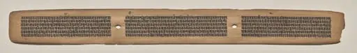 Text, folio 160 (recto), from a Manuscript of the Perfection of Wisdom in Eight Thousand Lines (Ashtasahasrika Prajnaparamita-sutra), by Unknown