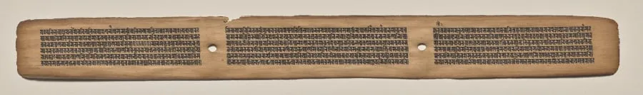 Text, folio 174 (recto), from a Manuscript of the Perfection of Wisdom in Eight Thousand Lines (Ashtasahasrika Prajnaparamita-sutra), by Unknown, unspecified, 14