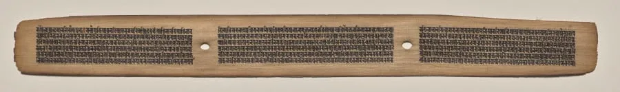 Text, Folio 31 (recto), from a Manuscript of the Perfection of Wisdom in Eight Thousand Lines (Ashtasahasrika Prajnaparamita-sutra), by Unknown, unspecified, 14