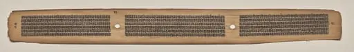 Text, Folio 31 (verso), from a Manuscript of the Perfection of Wisdom in Eight Thousand Lines (Ashtasahasrika Prajnaparamita-sutra), by Unknown