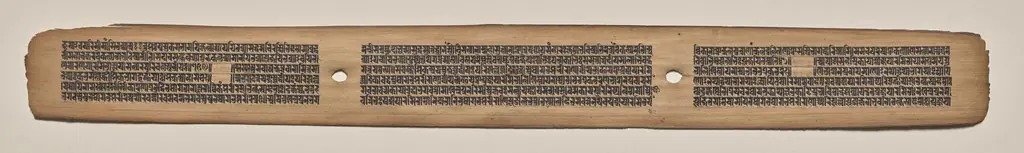 Text, Folio 33 (recto), from a Manuscript of the Perfection of Wisdom in Eight Thousand Lines (Ashtasahasrika Prajnaparamita-sutra), by Unknown