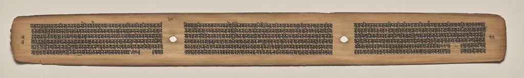 Text, Folio 35 (verso), from a Manuscript of the Perfection of Wisdom in Eight Thousand Lines (Ashtasahasrika Prajnaparamita-sutra), by Unknown