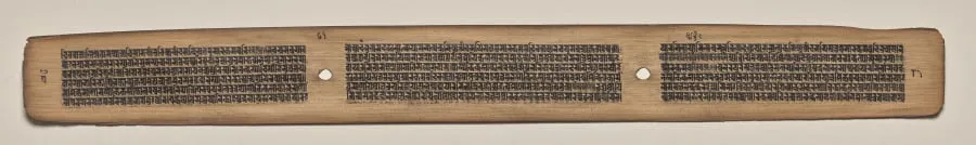 Text, Folio 81 (verso), from a Manuscript of the Perfection of Wisdom in Eight Thousand Lines (Ashtasahasrika Prajnaparamita-sutra), by Unknown, unspecified, 14