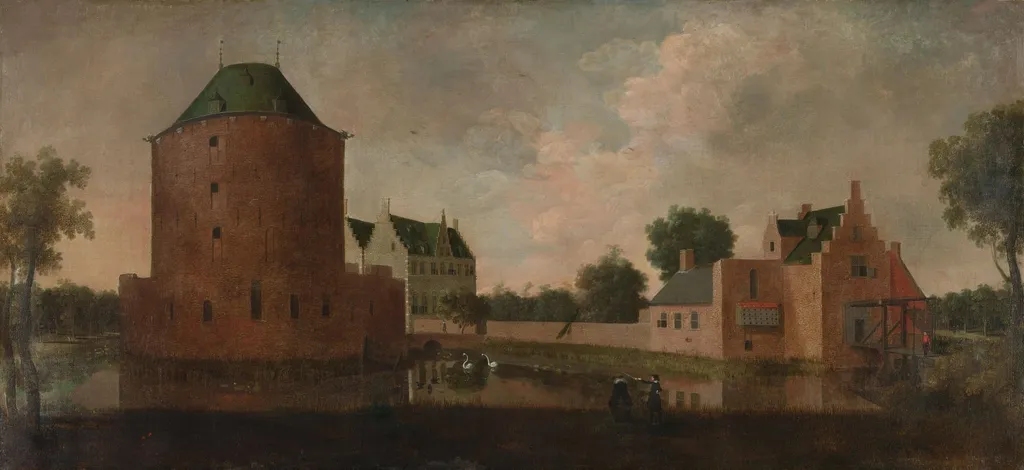 Teylingen Castle, by Unknown, unspecified, 1640