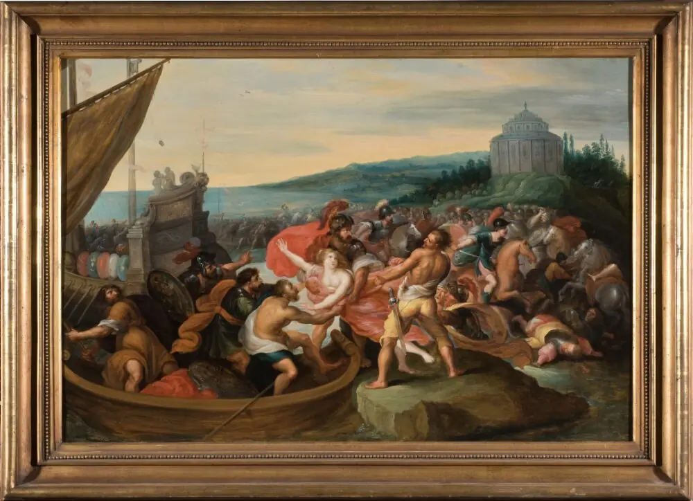 The Abduction of Helen, by Unknown