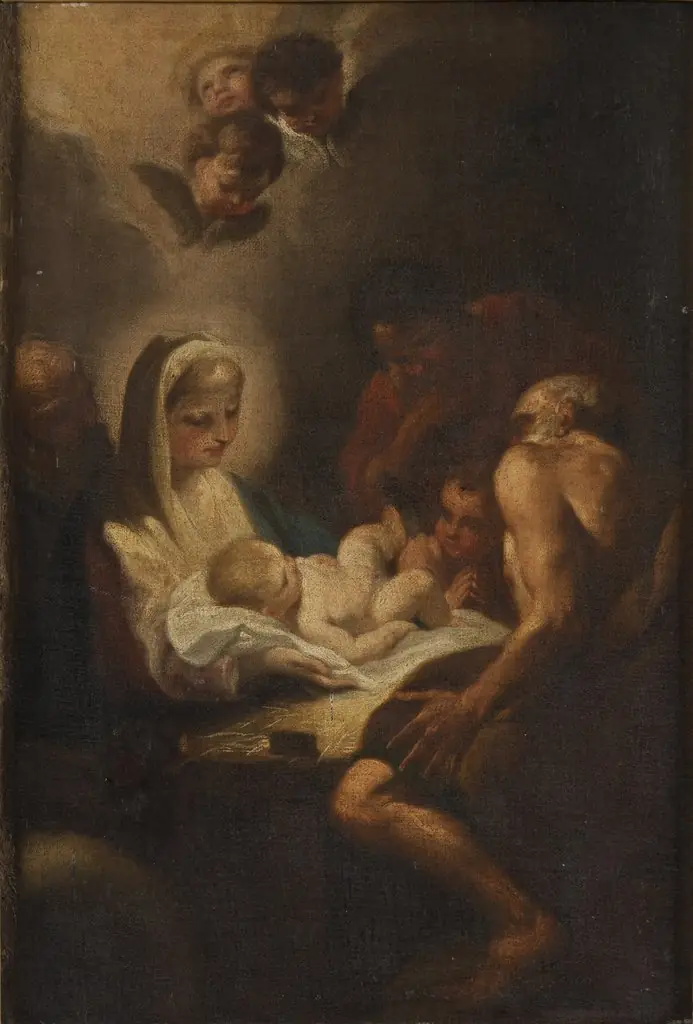 The Adoration of the Shepherds, by Unknown