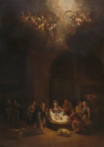 The Adoration of the Shepherds, by Unknown