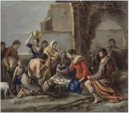 The Adoration of the Shepherds, by Unknown