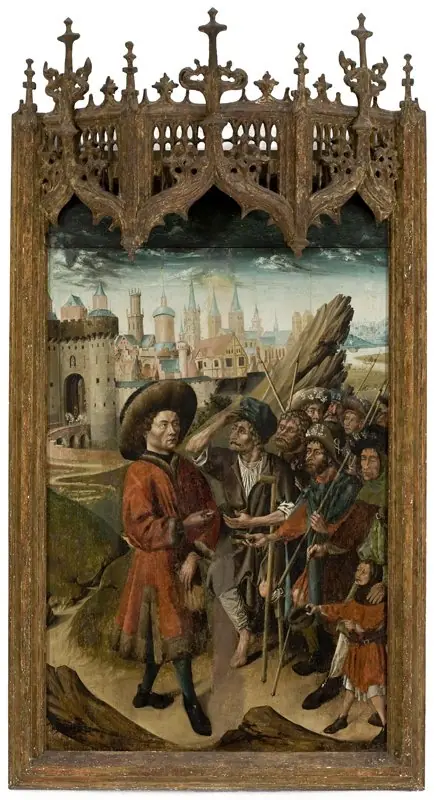 The Alms (Saint Giles?), by Unknown