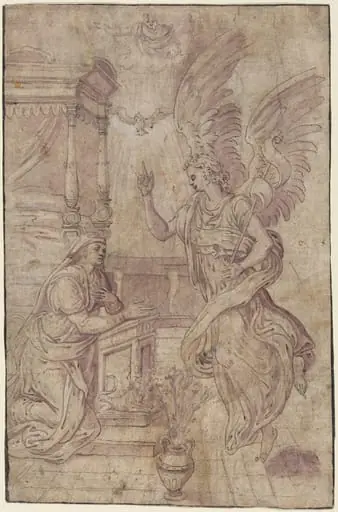 The Annunciation, by Unknown