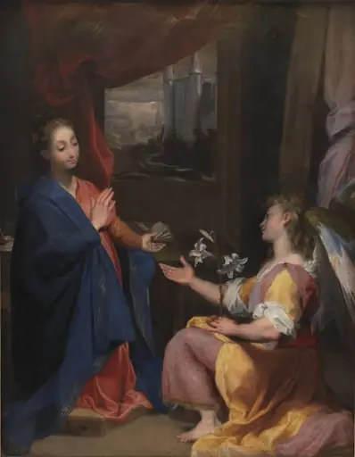 The Annunciation, by Unknown