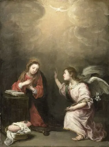 The Annunciation, by Unknown
